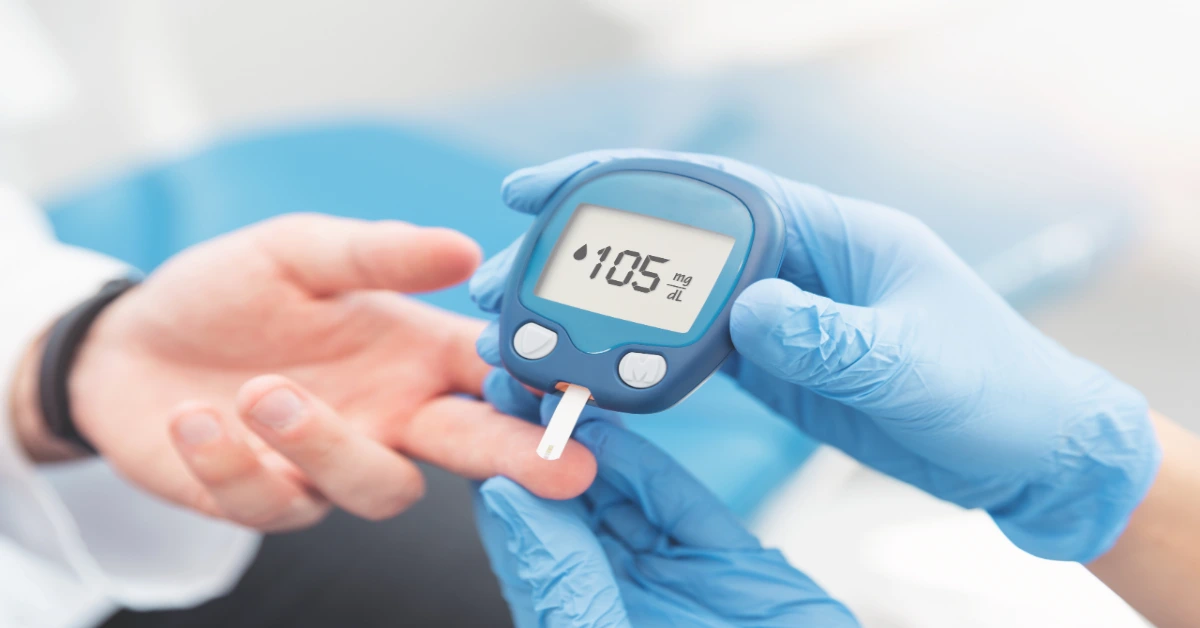 Diabetes testing machine
