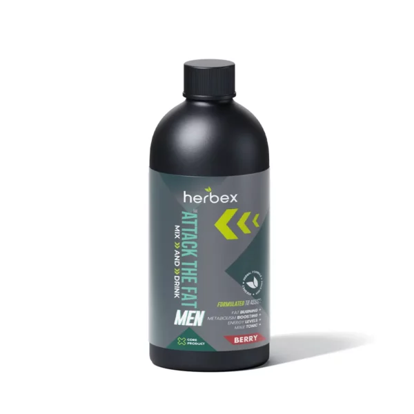 herbex attack the fat mix and drink for men