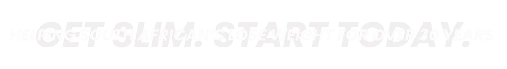 Get Slim Start Today Desktop header